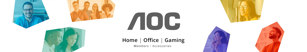 AOC monitorji za dom, pisarno in igre