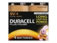 Alkalne baterije Duracell Plus Power MN1604B4 PP3 9V (4 kos)