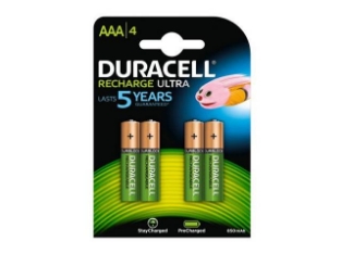 Slika Polnilne baterije Duracell HR03-A AAA 850mAh NiMH (4 kos)
