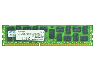 MEM8552A 8GB DDR3 1333MHz ECC RDIMM 2Rx4 LV