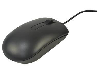 MS116 USB Optical Mouse (Black)