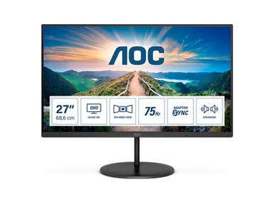 LED monitor AOC Q27V4EA  (27" QHD IPS) Value-line