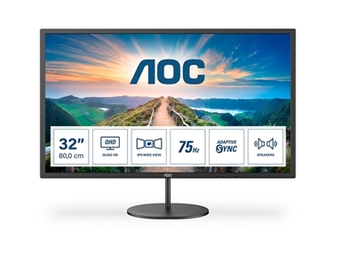 LED monitor AOC Q32V4 (31.5" QHD IPS) Value-line
