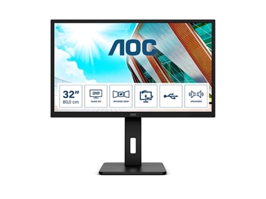 LED monitor AOC Q32P2CA (31.5"  QHD) Pro-line