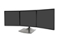 Namizni nosilec za tri monitorje Ergotron DS100 (črn)