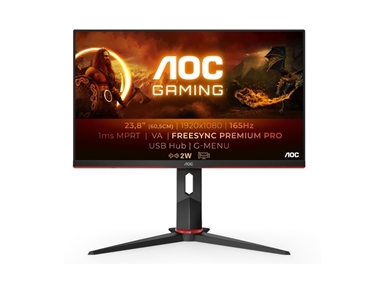 LED monitor AOC 24G2SU/BK (23.8" FHD VA, 165Hz) Gaming