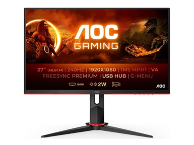 LED monitor AOC C27G2ZU/BK (27" FHD VA ukrivljen 240Hz) Gaming