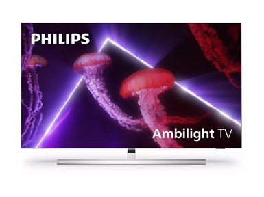 OLED TV sprejemnik Philips 55OLED807 (55" 4K UHD, Android TV) 4-stranski Ambilight