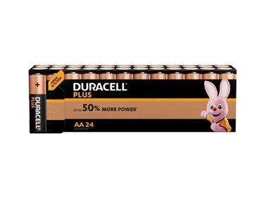 Alkalne baterije Duracell Plus MN1500B24 AA (24kos)