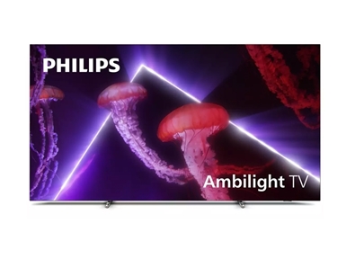 OLED TV sprejemnik Philips 77OLED807 (77" 4K UHD, Android TV) 4-stranski Ambilight