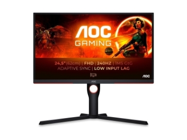 AOC 25G3ZM/BK gaming monitor 24,5" VA Full HD 240Hz 1ms Adaptive Sync