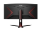 Gaming monitor AOC CU34G2XP/BK (34" ukrivljen UWQHD VA, 180Hz)