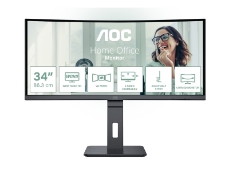 Ukrivljen monitor AOC CU34P3CV (34" WQHD 1500R VA, USB-C, 100Hz)