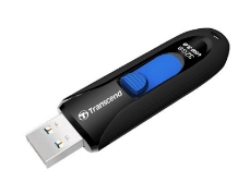 Slika USB DISK TRANSCEND 32GB JF 790, 3.1, črn, drsni priključek