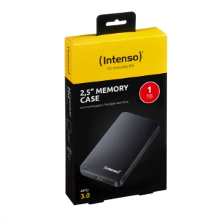 Slika HDD Intenso EXT 1TB MEMORY CASE, črn, USB 3.0