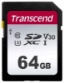 SDXC TRANSCEND 64GB 300S, 95/45MB/s, C10, UHS-I Speed Class 3 (U3), V30