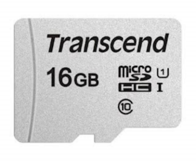 SDHC TRANSCEND MICRO 16GB 300S, 95/10MB/s, C10
