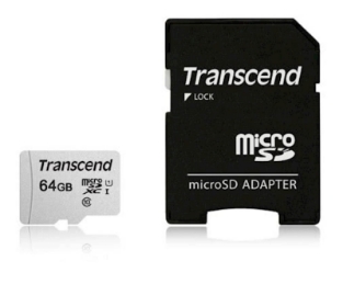 Slika SDXC TRANSCEND MICRO 64GB 300S, 100/20MB/s, C10