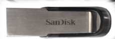 Slika USB DISK SANDISK 16GB ULTRA FLAIR, 3.0, srebrn, kovinski, brez pokrovčka