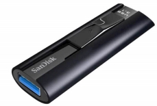 Slika USB DISK SANDISK 128GB EXTREME PRO, 3.2, črn, drsni priključek, strojna enkripcija