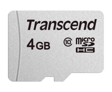 SDHC TRANSCEND MICRO 4GB 300S, 20/10MB/s