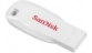 USB DISK SANDISK 16GB CRUZER BLADE BELA, 2.0, bel , brez pokrovčka