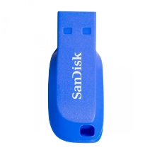 Slika USB DISK SANDISK 16GB CRUZER BLADE MODRA, 2.0, moder, brez pokrovčka