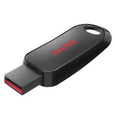 Slika USB DISK SANDISK 32GB CRUZER SNAP, 2.0, črn, drsni priključek