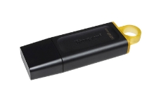 Slika USB disk Kingston 128GB DT Exodia, 3.2 Gen1, črn, s pokrovčkom