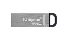 Slika USB disk Kingston 128GB DT Kyson, 3.2 Gen1, 200/60MB/s, kovinski, brez pokrovčka