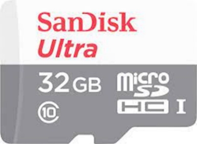 SDHC SanDisk MICRO 32GB ULTRA, 100MB/s, UHS-I, C10, adapter