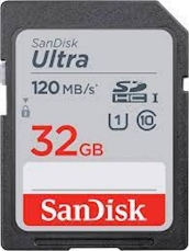 Slika SDXC SanDisk 32GB Ultra, 120MB/s, UHS-I, C10