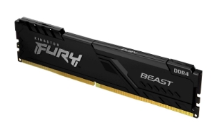 Slika RAM DDR4 16GB 2666 FURY Beast Black, CL16
