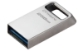 USB DISK KINGSTON 256GB DT Micro, 3.1, srebrn, kovinski, micro format, 3.2, srebrn, kovinski