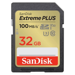 Slika SDHC SANDISK. 32GB EXTREME PLUS, 100/60MB/s, UHS-I, C10, U3, V30