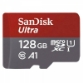 SDXC SANDISK MICRO 128GB ULTRA, 140MB/s, UHS-I, C10, A1, adapter