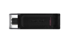 Slika USB C DISK Kingston 256GB DT70, 3.2 Gen1, plastičen, s pokrovčkom