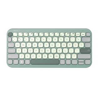 Slika Tipkovnica ASUS Marshmallow Keyboard KW100, brezžična, Green Tea Latte, zelena
