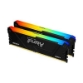 RAM DDR4 16GB 3200 FURY Beast RGB, kit 2x8GB, CL16