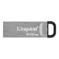Slika USB disk Kingston 512GB DT Kyson, 3.2 Gen1, 200/60MB/s, kovinski, brez pokrovčka