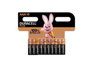 Alkalne baterije Duracell Plus MN2400B10 AAA (10kos)