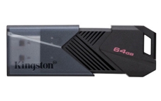 Slika USB disk Kingston 64GB DT Exodia Onyx, 3.2 Gen1, črn, drsni priključek