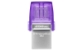 USB C & USB DISK Kingston 256GB DT microDuo3G3, 3.2 Gen1, OTG, s pokrovčkom