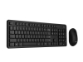 Tipkovnica z miško ASUS CW100 Wireless Keyboard and Mouse Set, brezžični komplet, črn