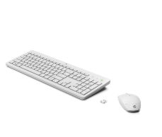 Slika Tipkovnica z miško HP 230 brezžična bela