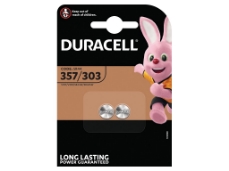 Slika D357 Duracell 357/303 1.5V Watch Cell 2 Pack