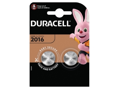 DL2016B2 Duracell 3V Battery (2 Pack)