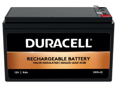 DR9-12 Duracell 12V 9Ah VRLA Battery