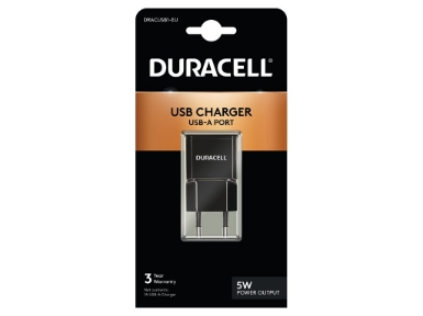 DRACUSB1-EU Duracell 1A USB Smartphone Wall Charger