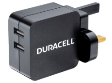 Slika DRACUSB4-UK Duracell 2x2.4A USB Phone/Tablet Charger